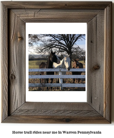 horse trail rides near me in Warren, Pennsylvania